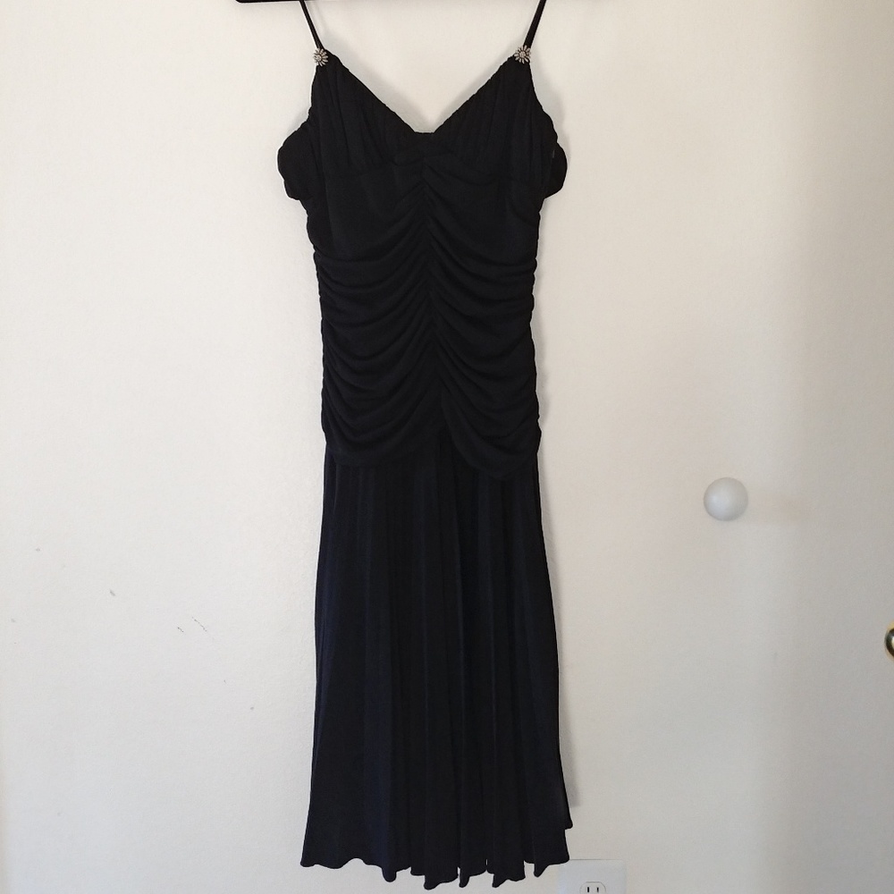 Laundry by Shelli Segal Black Mini Dress